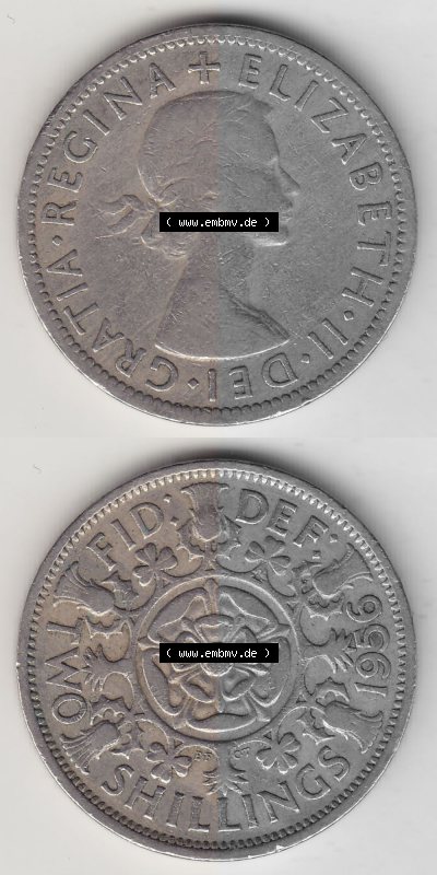 Münze aus Großbritannien Sammlung