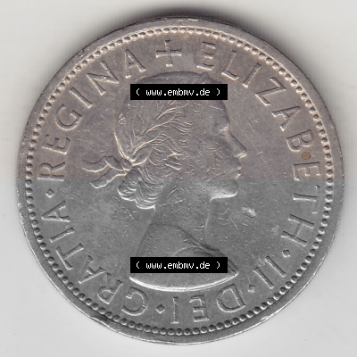 Münze aus Großbritannien Sammlung