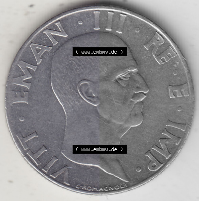 Alte Münzen KMS Italien / Italia, Kursmünzensatz - Zusammenstellung 1908-1943, mit Münze 1939-1943, 50 Centesimi, Cent, Viktor... Sammlung