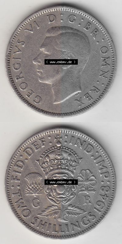 Münze aus Großbritannien Sammlung