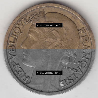 Umlaufmünze aus Frankreich in der Francs-Währung Sammlung