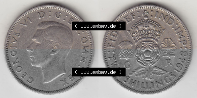 Münze aus Großbritannien Sammlung