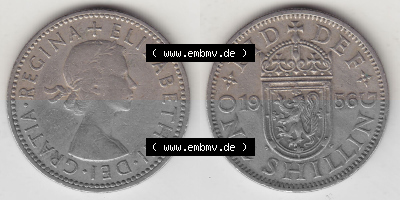 Münze aus Großbritannien Sammlung