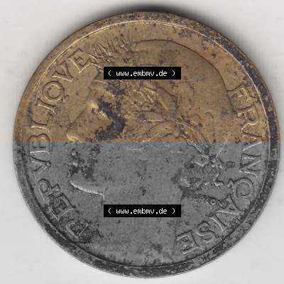 Umlaufmünze aus Frankreich in der Francs-Währung Sammlung