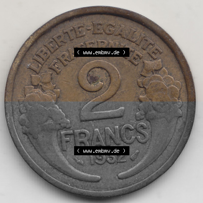 Umlaufmünze aus Frankreich in der Francs-Währung Sammlung
