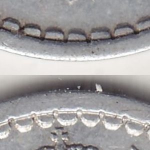 Ausschnitt zur Qualitätsprüfung vom Digitalen Bild Qualität