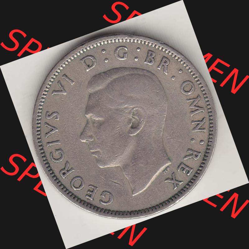Alte Münzen Großbritannien Umlaufmünze 1947-1948, 2 Schilling-Florin, Two Shillings, 1948-2, George VI, GEORGIVS VI D G BR OMN REX, FID DEF IND IMP,... Sammlung