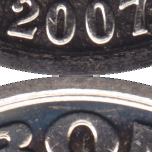 Ausschnitt zur Qualitätsprüfung vom Digitalen Bild Qualität