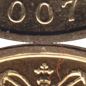Ausschnitt zur Qualitätsprüfung vom Digitalen Bild Qualität