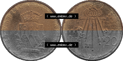 Bildmaterial Münzensatz / KMS 1979 aus San Marino im PNG-Format 1979-1979, 20 Lire, J. V. LIBERTAS REPVBBLICA DI S. MARINO, 1979... Sammlung