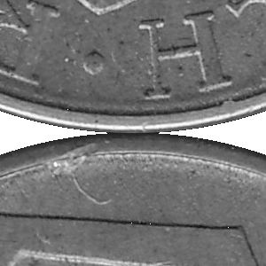 Ausschnitt zur Qualitätsprüfung vom Digitalen Bild Qualität