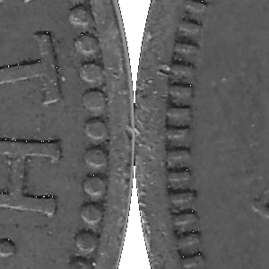 Ausschnitt zur Qualitätsprüfung vom Digitalen Bild Qualität