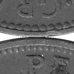 Ausschnitt zur Qualitätsprüfung vom Digitalen Bild Qualität