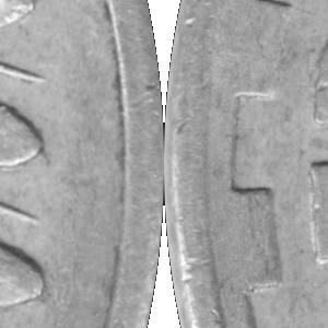 Ausschnitt zur Qualitätsprüfung vom Digitalen Bild Qualität