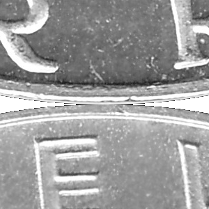 Ausschnitt zur Qualitätsprüfung vom Digitalen Bild Qualität