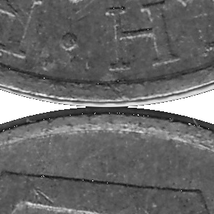 Ausschnitt zur Qualitätsprüfung vom Digitalen Bild Qualität