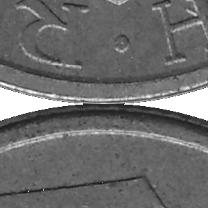 Ausschnitt zur Qualitätsprüfung vom Digitalen Bild Qualität