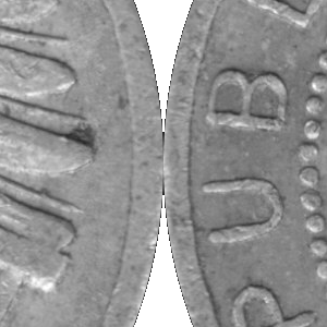 Ausschnitt zur Qualitätsprüfung vom Digitalen Bild Qualität