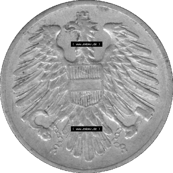 Grau bzw. s/w Alte Münze aus Österreich als PNG-Grafik 1950-1994, 2 Groschen 1957-01. Vorderseite der alten österreichischen Umlaufmünze aus Österreich, Münze vor Euro,... Sammlung Graustufen