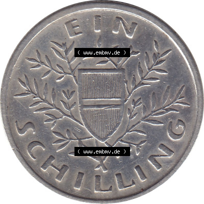 Alte Münzen 'Österreich 1925-1932, 1 Schilling 1926 (Stück 1) Silbermünze Parlamentsgebäude in Wien, Bindenschild 6 Gramm... Sammlung