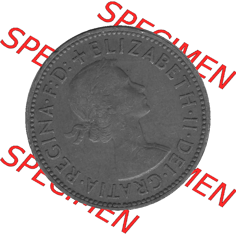 Alte Münze Großbritannien Umlaufmünze Half Penny, 1/2 Pence 1954-1970, Half Penny, Halber Pence 1957-01, Elisabeth II. - Schriftzug ELIZABETH II DEI GRATIA... Sammlung