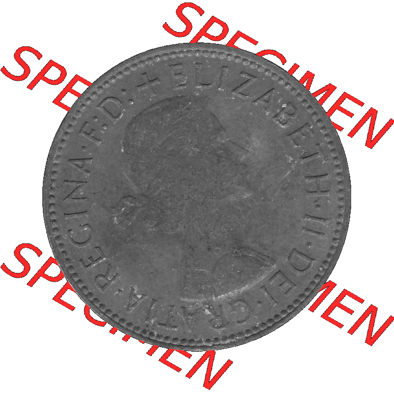 Alte Münze Großbritannien Umlaufmünze Half Penny, 1/2 Pence 1954-1970, Half Penny, Halber Pence 1967-01, Elisabeth II. - Schriftzug ELIZABETH II DEI GRATIA... Sammlung
