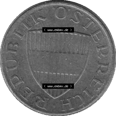50 / Fünfzig Groschen Österreich in s/w Schwarzweiß bzw. Graustufen Farbgebung von Scanner transparenten PNG 1959-2001, 50... Sammlung