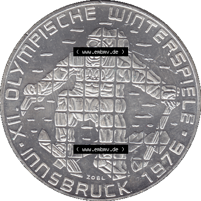 100 / Einhundert Schilling Österreich auf original farbigen transparenten PNG-Bild 1976-1976, 100 Hundert Schilling, Abfahrtsläufer... Sammlung