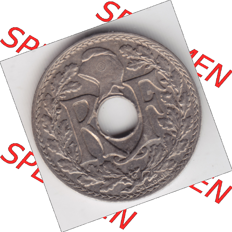 Münze Frankreich Umlaufmünzen Sammlung in PNG 1917-1938, 10 Centimes, Cent 1936 (2) - Digitales Münzen-Bildmaterial einer französischen Francs Münze aus Frankreich... Sammlung