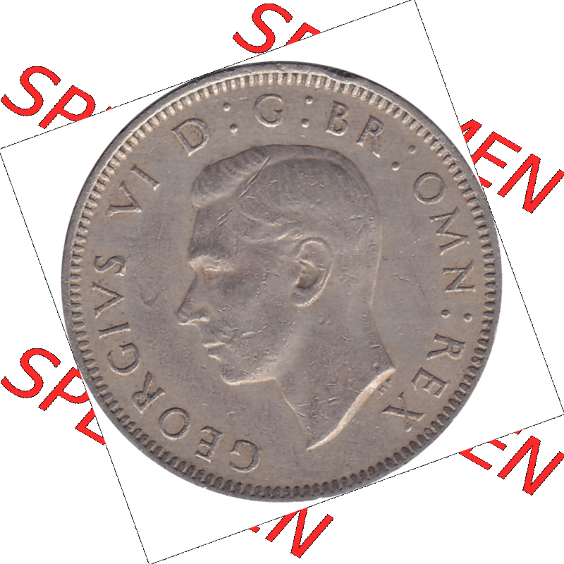 Münzen Großbritannien Umlaufmünzen Sammlung in PNG 1947-1948, 1 One Schilling - One Shilling, 1948-06 Stehender gekrönter Löwe auf Krone (5) - Digitales... Sammlung