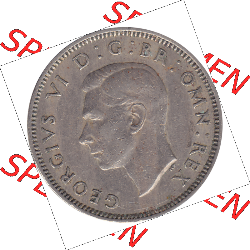 Münzen Großbritannien Umlaufmünzen Sammlung in PNG 1949-1951, 1 One Schilling - One Shilling, 1949-01 Stehender gekrönter Löwe auf Krone (5) - Digitales... Sammlung