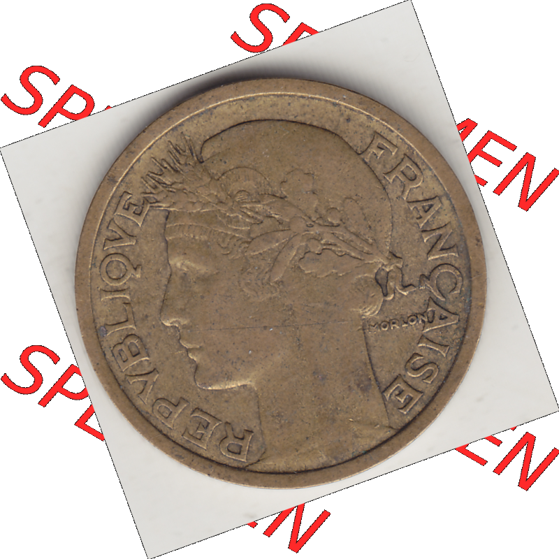 Münze Frankreich Umlaufmünzen Sammlung in PNG 1931-1941, 1 Franken, 1 Franc, 1936-1 LIBERTE EGALITE FRATERNITE (1) - Digitales Münzen-Bildmaterial einer französischen... Sammlung