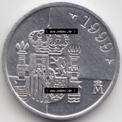 Münze Spanien / España Umlaufmünzen Sammlung in PNG 1989-2001, 1 Peseta, Pesete (2) - Digitales Münzen-Bildmaterial einer... Sammlung