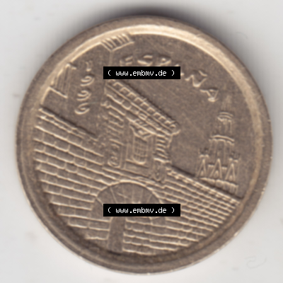 Münze Spanien / España Umlaufmünzen Sammlung in PNG 1996-1996, 5 Peseten (2) - Digitales Münzen-Bildmaterial einer spanischen... Sammlung