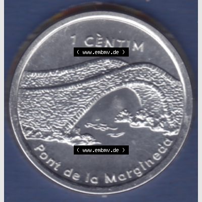 Umlaufmünzen Andorra 2006, 1 Centime (1) Sammlung
