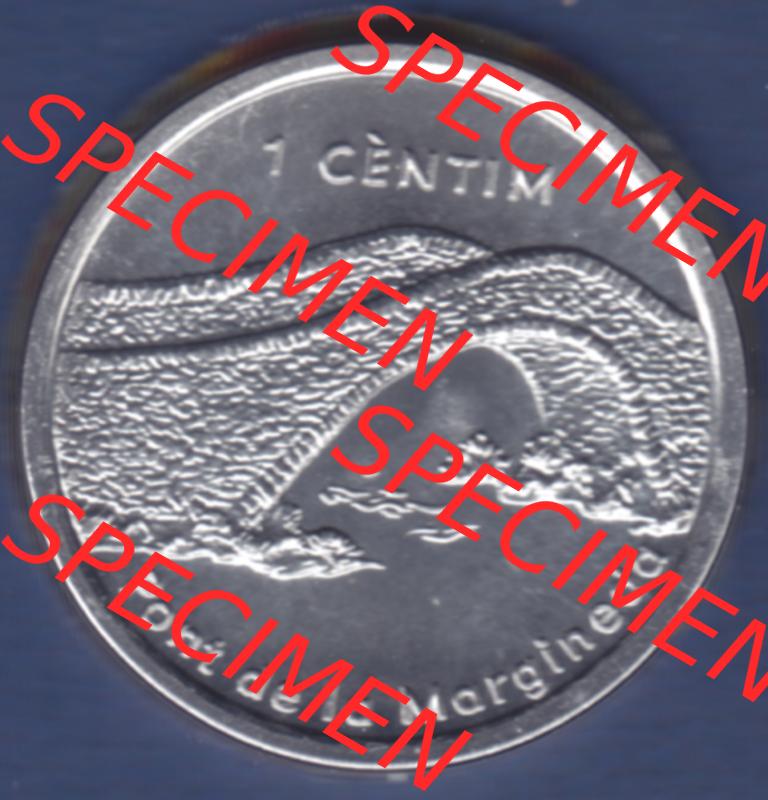 Umlaufmünzen Andorra 2006, 1 Centime (1) Sammlung