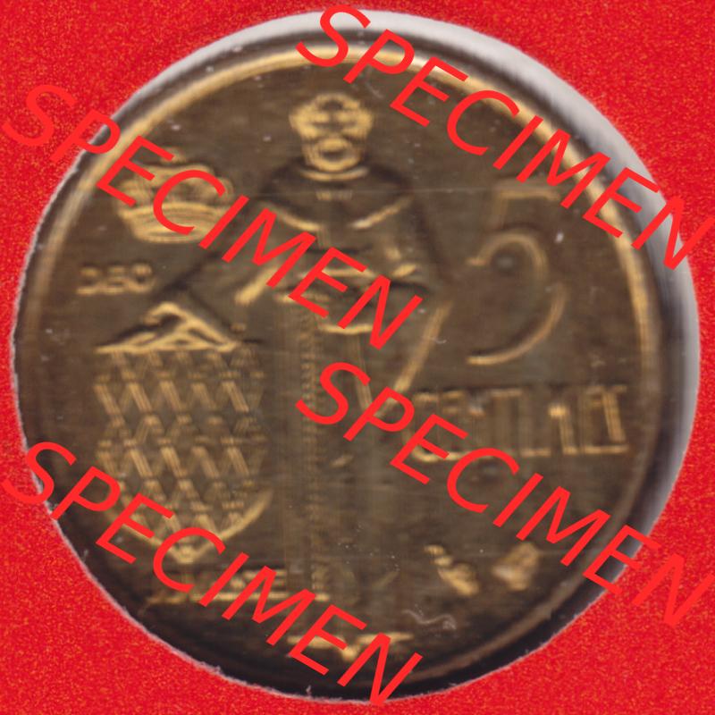 Monaco Umlaufmünzen vor Euro: 1976-1995, 5 Centimes (1) Sammlung