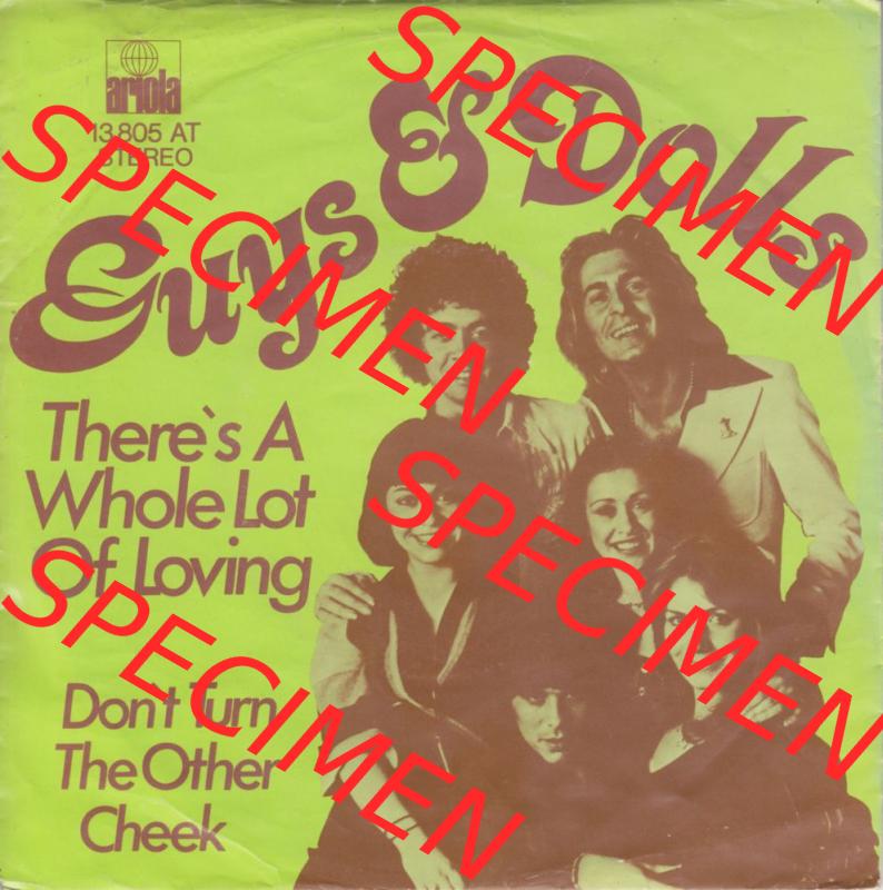 BRD, Musicals (Singles) Ariola Records 1974, Guys und Dolls Theres A Whole Lot Of Living, Dont Turn The Other Cheek. Vinyl-Schallplatten hier im online Katalog als Bildmaterial... Sammlung