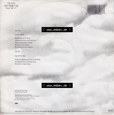 Enya, Orinoco Flow, Out Of The Blue Sammlung