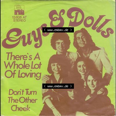 BRD, Musicals (Singles) Ariola Records 1974, Guys und Dolls Theres A Whole Lot Of Living, Dont Turn The Other Cheek. Vinyl-Schallplatten hier im online Katalog als Bildmaterial... Sammlung