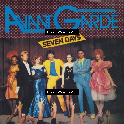 Single-Vinyl, CBS Records 1982, Avant Garde mit Seven Days und Say Cheese. Vinyl-Schallplatten hier im online Katalog als Bildmaterial... Sammlung