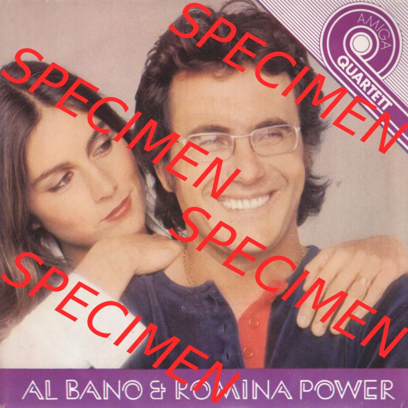 DDR Rock & Pop AMIGA 1983, Amiga Quartett Al Bano & Romina Power. Amiga Quartett Single Vinyl-Schallplatten - Bilder der DDR hier im online Katalog als Bildmaterial hochladen.... Sammlung