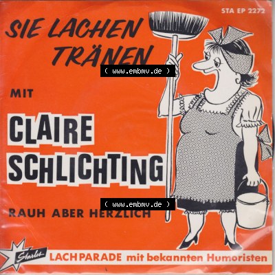 Schlager (Singles), Scarlet Records, Claire Schlichting mit Rauh Aber Herzlich. Single Vinyl-Schallplatten - Bilder der BRD hier... Sammlung
