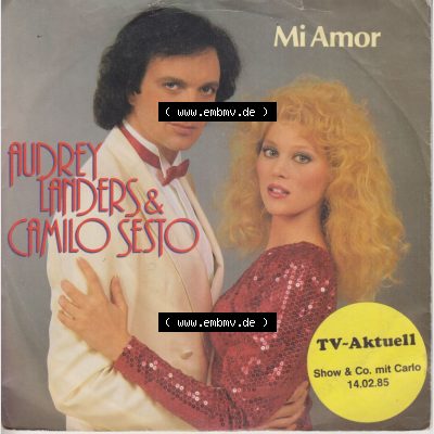 BRD, Rock & Pop (Singles) Ariola Records 1984, Audrey Landers und Camilo Sesto mit Mi Amor und Guantanamera. Vinyl-Schallplatten hier im online Katalog als Bildmaterial... Sammlung