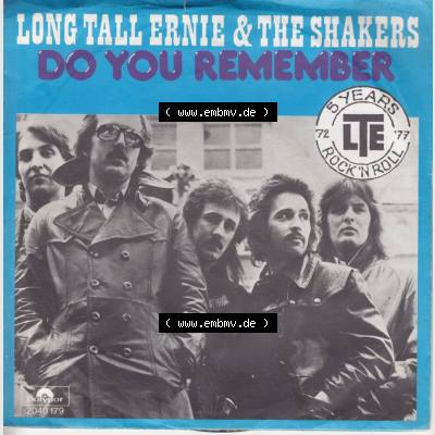 BRD, Rock & Pop (Singles) Polydor Records 1977, Long Tall Ernie und The Shakers mit Do You Remember und Cocktails At Midnight. Vinyl-Schallplatten hier im online Katalog... Sammlung