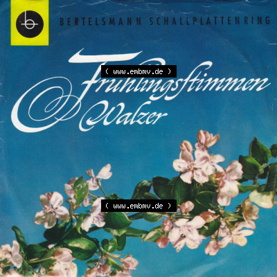 Schlager (Singles), Bertelsmann Recods Schallplattenring, rühlingsstimmen-Walzer Ich Träume Immer Nur Von Dem Einen (1) Sammlung