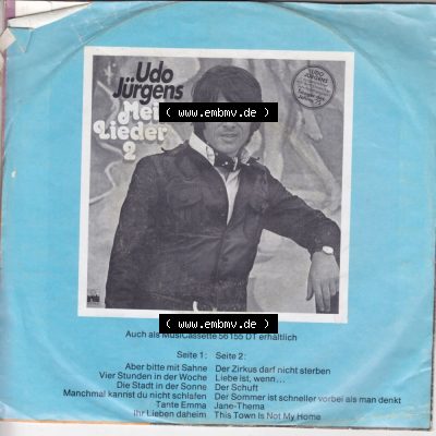 Schlager (Singles), Ariola Records 1975, Udo Jürgens mit Tante Emma (2) Sammlung