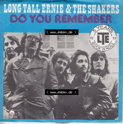 Long Tall Ernie und The Shakers, Do You Remember, Cocktails At Midnight Sammlung