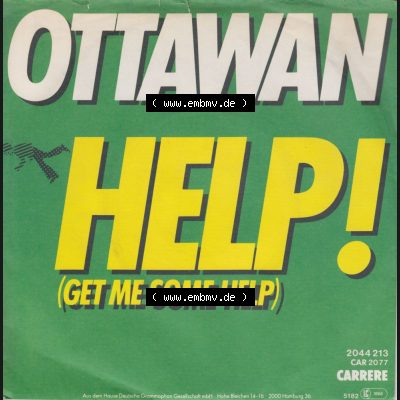 FRA, Disco (Singles) Carrere Records 1981, Ottawan mit Help Get Me Some Help und Doudou La Rumba. Vinyl-Schallplatten hier im online Katalog als Bildmaterial hochladen.... Sammlung