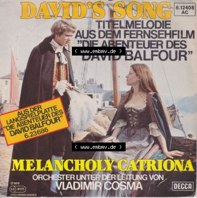Titelmelodie Die Abenteuer des David Balfour, Melancholy Catriona Sammlung